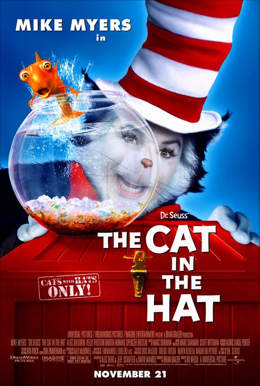 the movie poster: The Cat in the Hat (2003) ver3
