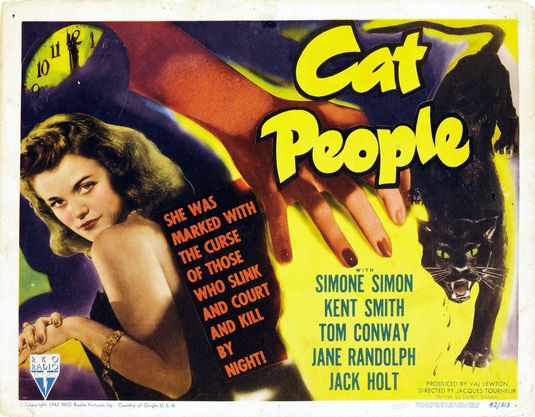 the movie poster: Cat People (1942) ver4