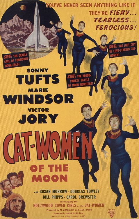 the movie poster: Cat-Women of the Moon (1953)