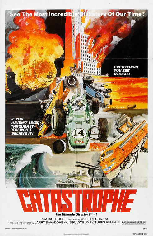 1000 piece jigsaw puzzle for the movie poster: Catastrophe (1977)