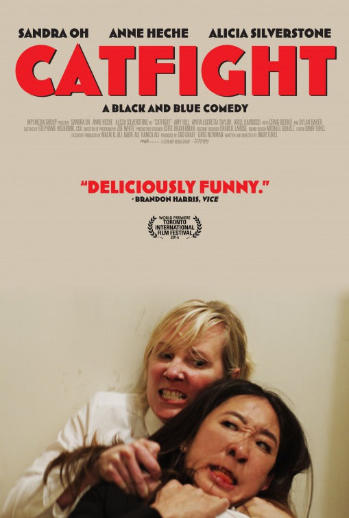 1000 piece jigsaw puzzle for the movie poster: Catfight (2017)