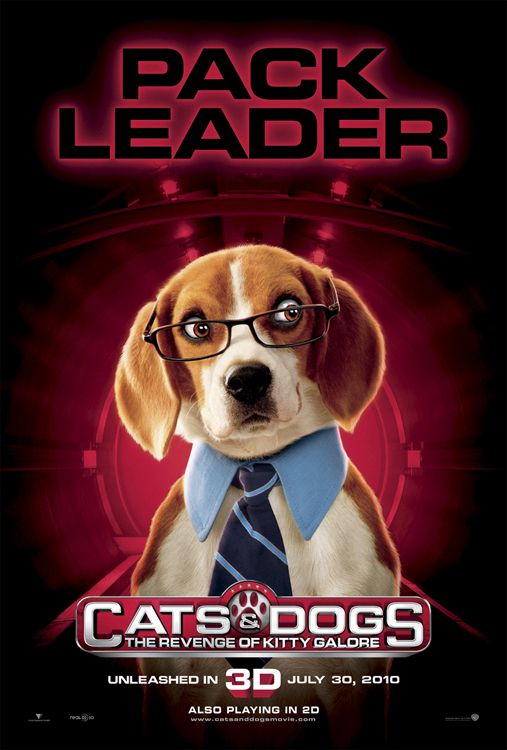 1000 piece jigsaw puzzle for the movie poster: Cats & Dogs: The Revenge of Kitty Galore (2010) ver11