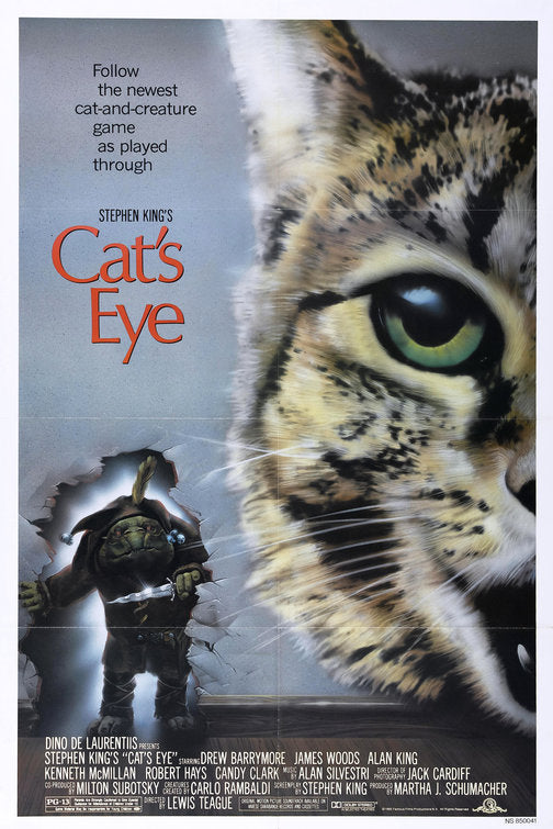 the movie poster: Cat's Eye (1985)