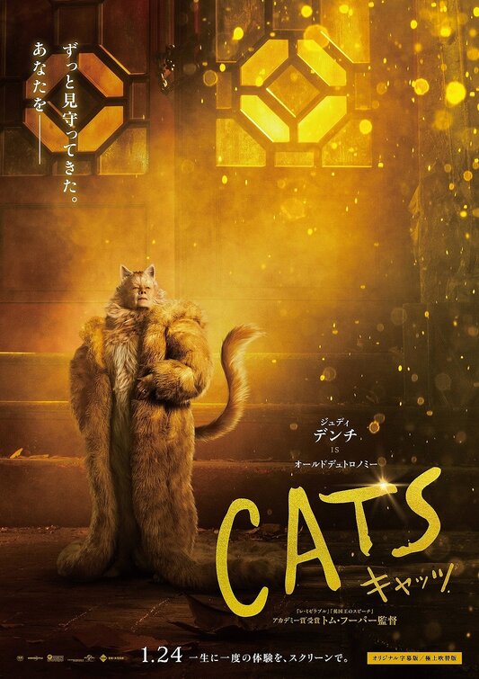 1000 piece jigsaw puzzle for the movie poster: Cats (2019) ver6