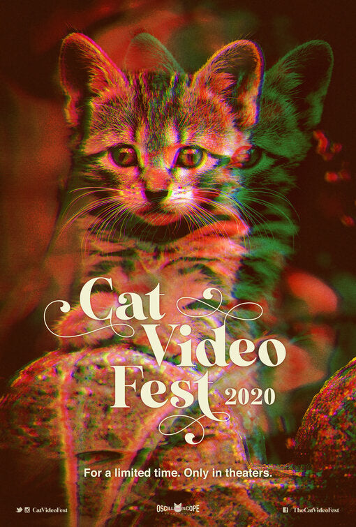 1000 piece jigsaw puzzle for the movie poster: CatVideoFest 2020 (2020)