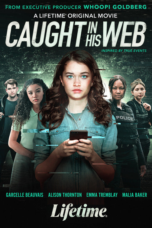 1000 piece jigsaw puzzle for tv poster: Caught in His Web