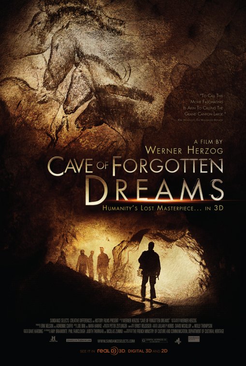 1000 piece jigsaw puzzle for the movie poster: Cave of Forgotten Dreams (2011)