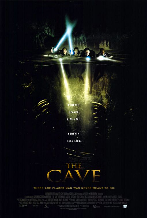 the movie poster: The Cave (2005) ver2