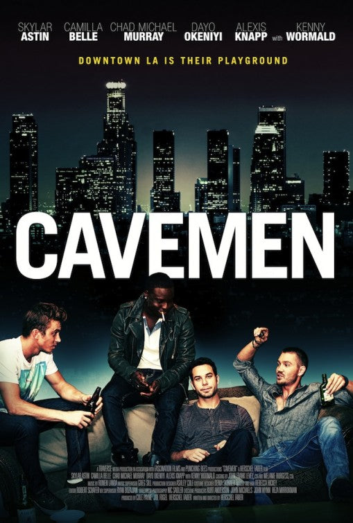 1000 piece jigsaw puzzle for the movie poster: Cavemen (2014)
