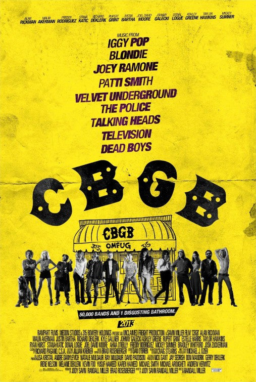 1000 piece jigsaw puzzle for the movie poster: CBGB (2013) ver6