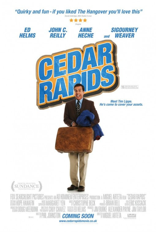 1000 piece jigsaw puzzle for the movie poster: Cedar Rapids (2011) ver2