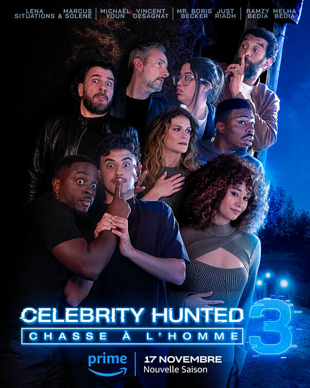 1000 piece jigsaw puzzle for tv poster: Celebrity Hunted: Chasse a l'homme, ver2