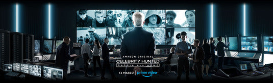 1000 piece jigsaw puzzle for tv poster: Celebrity Hunted, ver2
