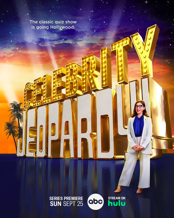 1000 piece jigsaw puzzle for tv poster: Celebrity Jeopardy!