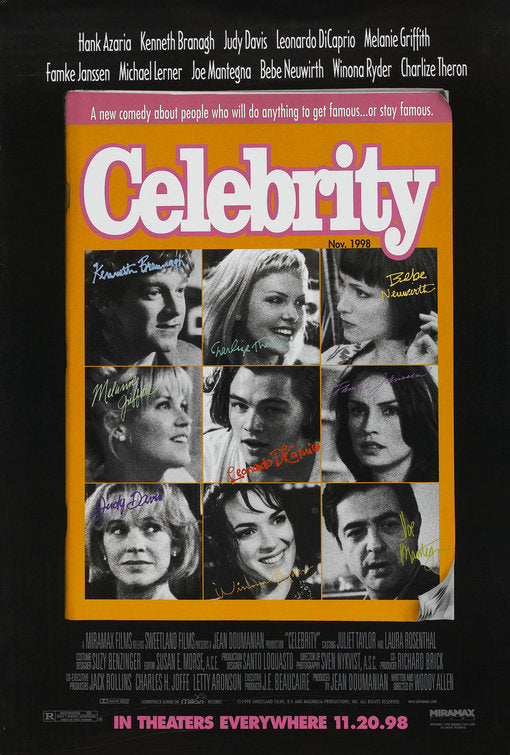 the movie poster: Celebrity (1998) ver2