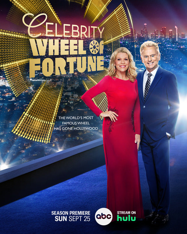 1000 piece jigsaw puzzle for tv poster: Celebrity Wheel of Fortune