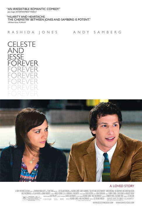 1000 piece jigsaw puzzle for the movie poster: Celeste and Jesse Forever (2012)