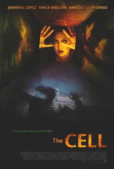 the movie poster: The Cell (2000) ver2
