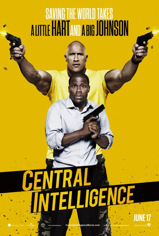 1000 piece jigsaw puzzle for the movie poster: Central Intelligence (2016) ver2