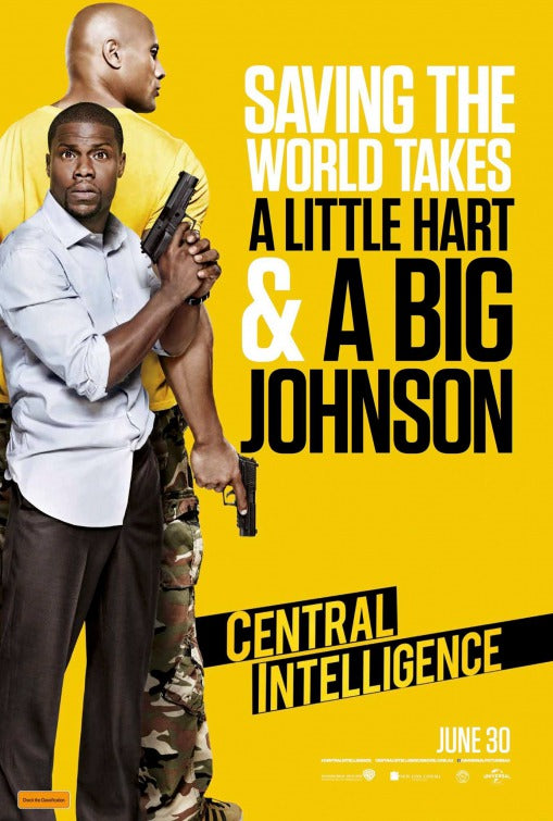 1000 piece jigsaw puzzle for the movie poster: Central Intelligence (2016) ver3