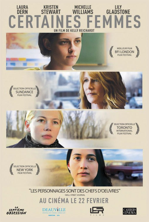 1000 piece jigsaw puzzle for the movie poster: Certain Women (2016) ver2