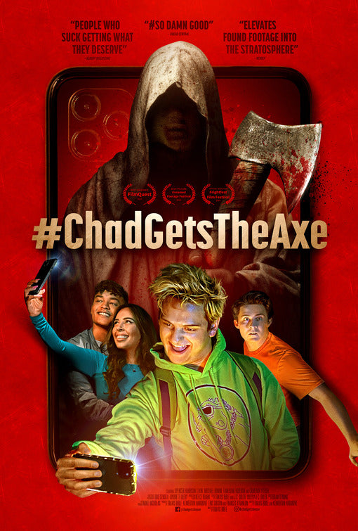 1000 piece jigsaw puzzle for the movie poster: #chadgetstheaxe (2023)