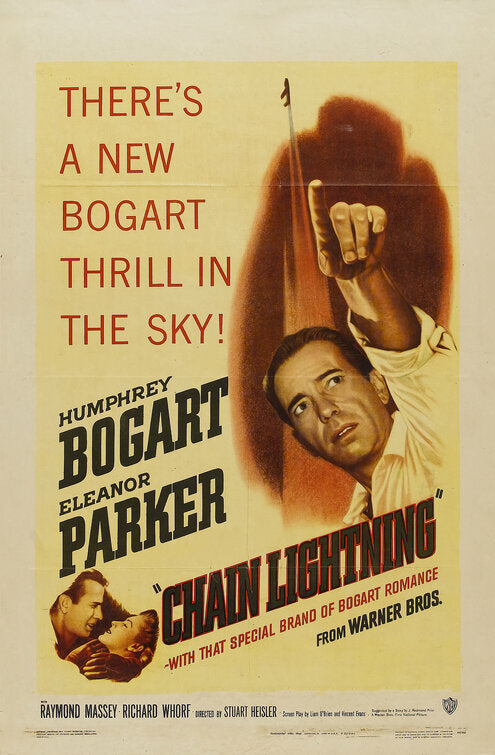 1000 piece jigsaw puzzle for the movie poster: Chain Lightning (1950)