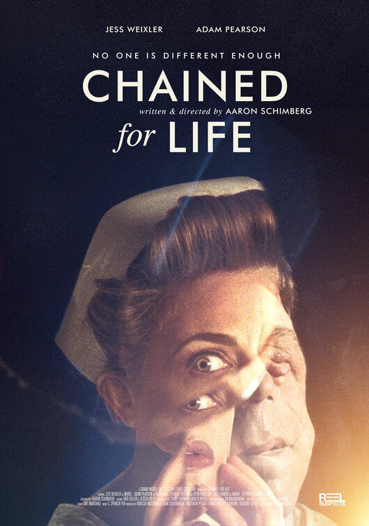 1000 piece jigsaw puzzle for the movie poster: Chained for Life (2018)