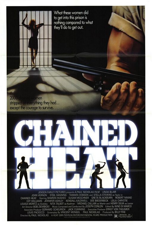 the movie poster: Chained Heat (1983)