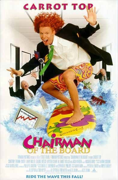 1000 piece jigsaw puzzle for the movie poster: Chairman of the Board (1998)