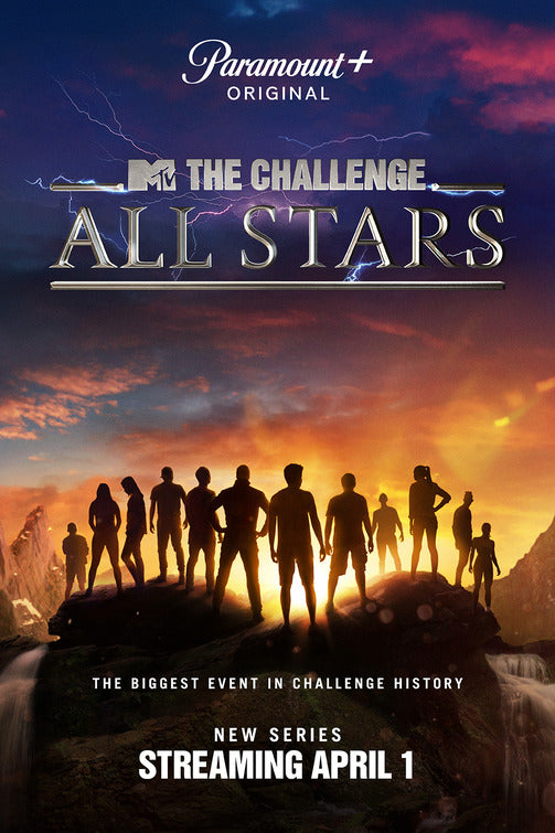 1000 piece jigsaw puzzle for tv poster: The Challenge: All Stars
