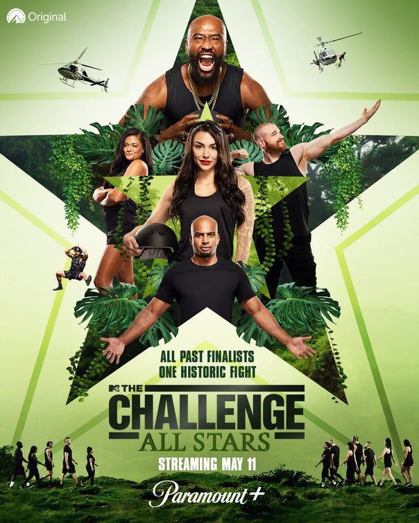1000 piece jigsaw puzzle for tv poster: The Challenge: All Stars, ver2