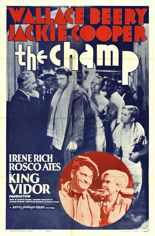 the movie poster: The Champ (1931) ver2