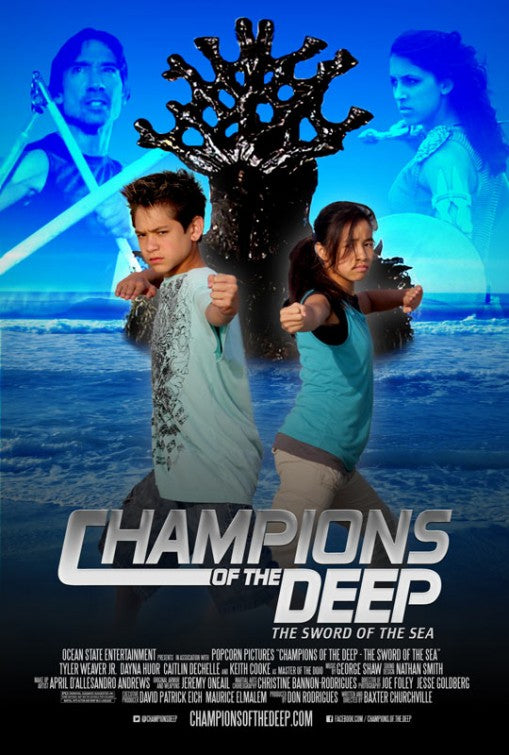1000 piece jigsaw puzzle for the movie poster: Champions of the Deep (2012)