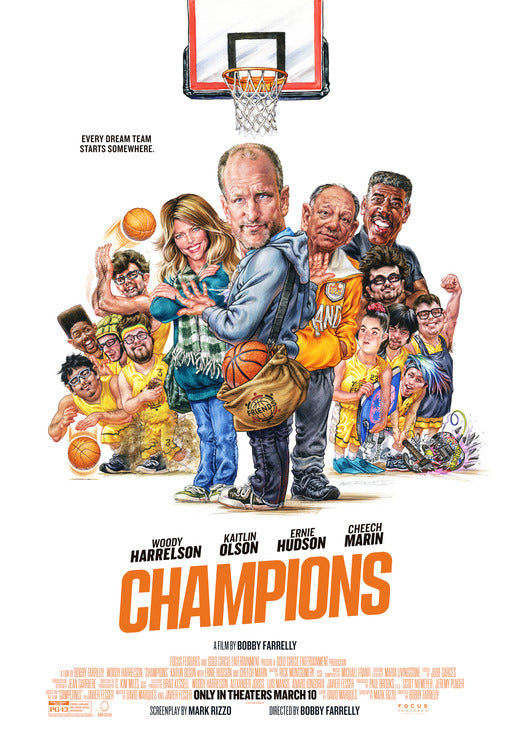 1000 piece jigsaw puzzle for the movie poster: Champions (2023) ver2