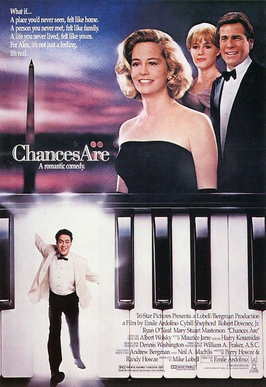 the movie poster: Chances Are (1989) ver2