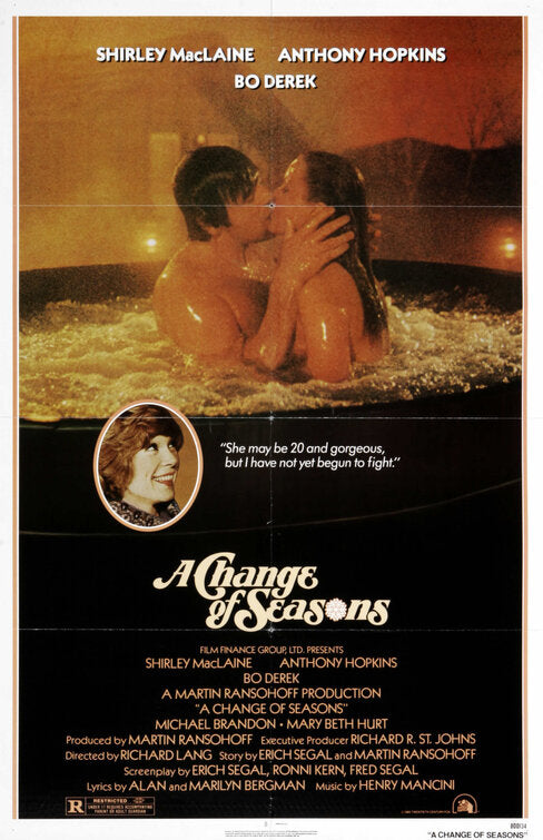the movie poster: A Change of Seasons (1980)