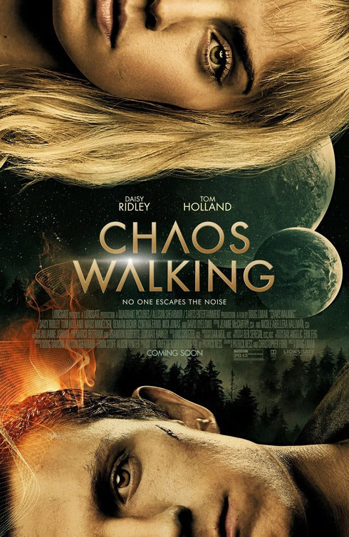 1000 piece jigsaw puzzle for the movie poster: Chaos Walking (2021)