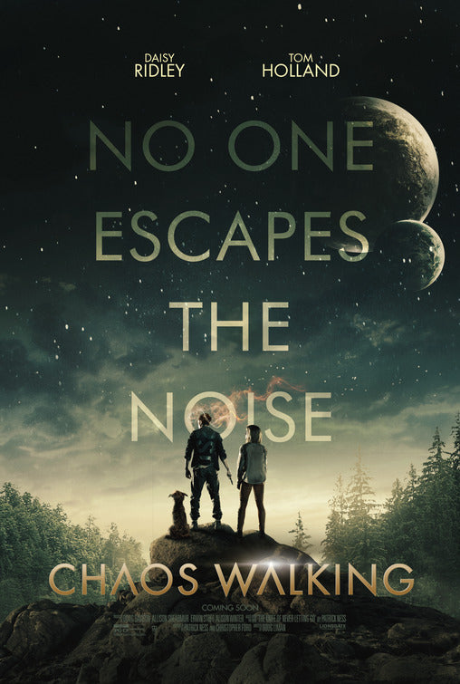 1000 piece jigsaw puzzle for the movie poster: Chaos Walking (2021) ver4