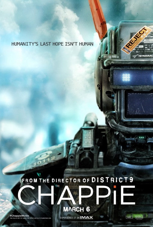 1000 piece jigsaw puzzle for the movie poster: Chappie (2015) ver4