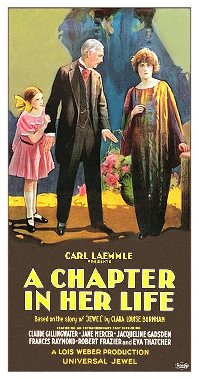 the movie poster: A Chapter in Her Life (1923) ver2