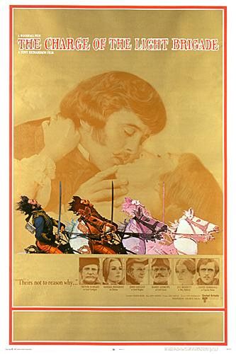 the movie poster: The Charge of the Light Brigade (1968)