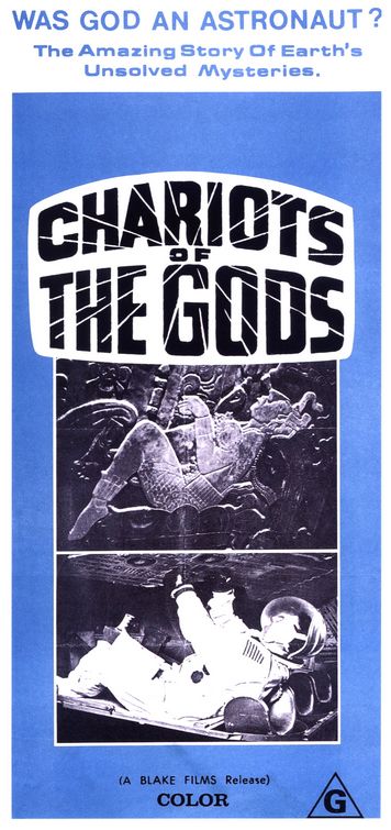 the movie poster: Chariots of the Gods (1974) ver2