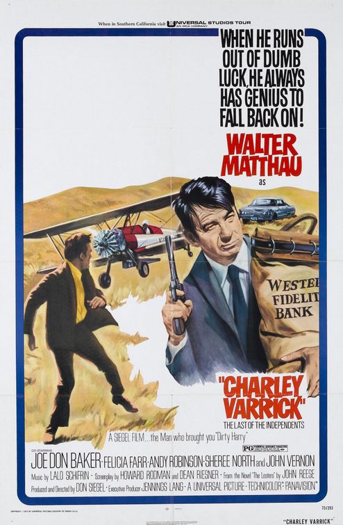 the movie poster: Charley Varrick (1973)