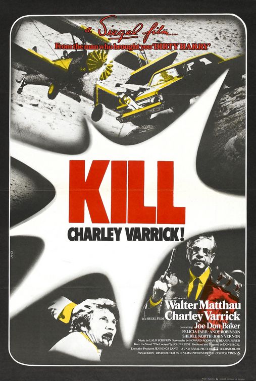 the movie poster: Charley Varrick (1973) ver2
