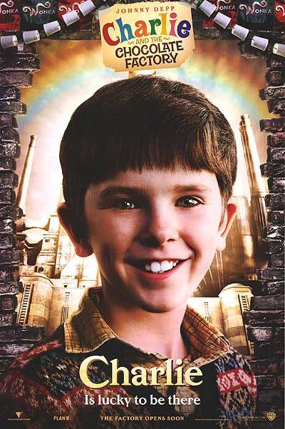 the movie poster: Charlie and the Chocolate Factory (2005) ver3