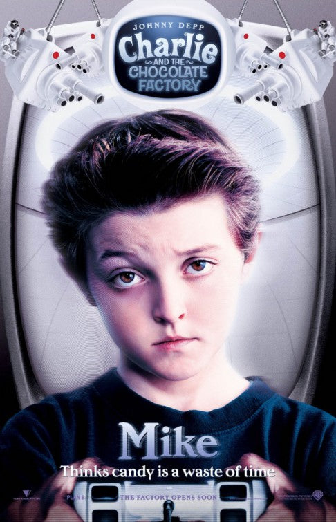 the movie poster: Charlie and the Chocolate Factory (2005) ver5