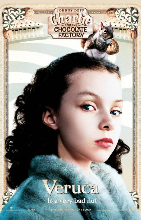 the movie poster: Charlie and the Chocolate Factory (2005) ver6