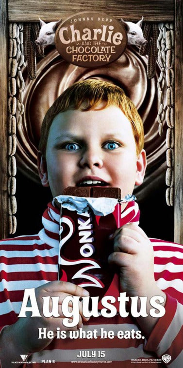 the movie poster: Charlie and the Chocolate Factory (2005) ver8