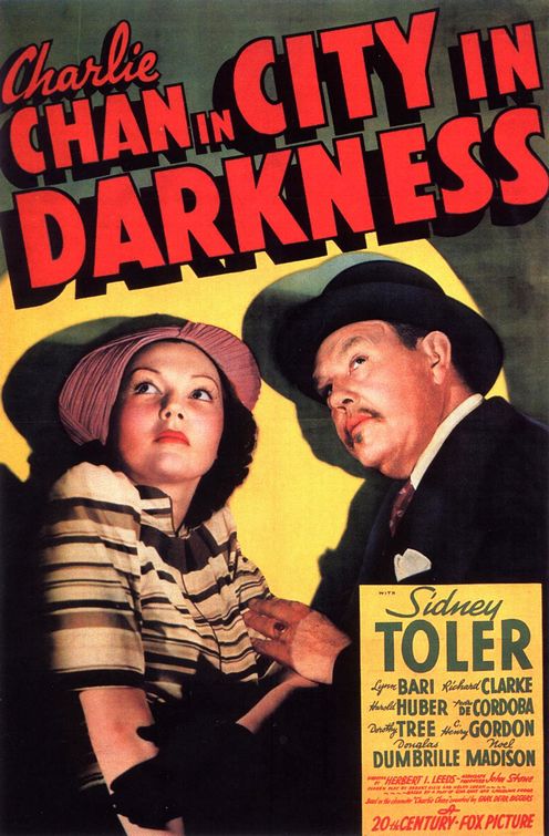 the movie poster: Charlie Chan in City in Darkness (1939)